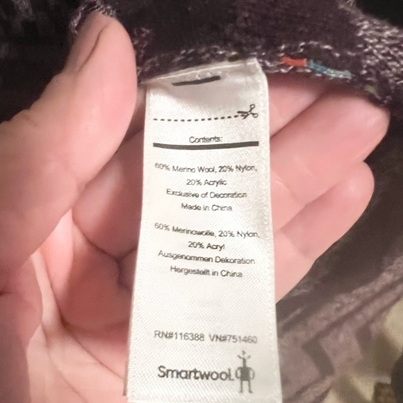 Smartwool Avion Ridge Pattern Wrap Cardigan Size S - Picture 6 of 9